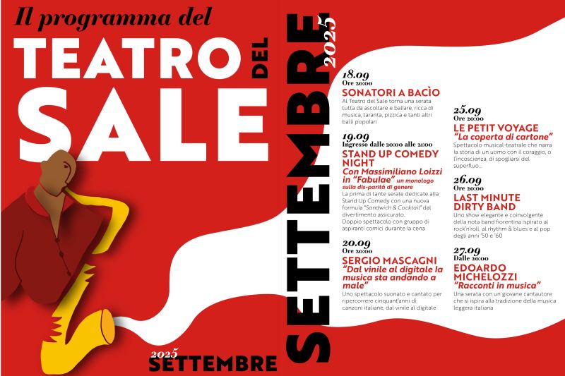 Ci siamo quasi! Riapre il Teatro del Sale
