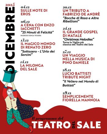 È uscito il nuovo cartellone eventi del TdS!