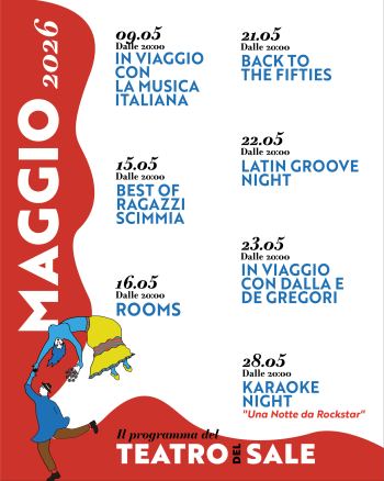 È uscito il nuovo cartellone eventi del TdS!