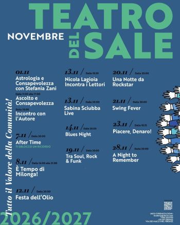 Un mese di spettacoli, incontri e comunità.