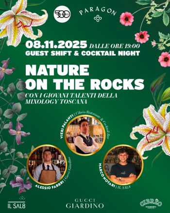 Un evento full cocktail in collaborazione con Top500 Bars e Paragon