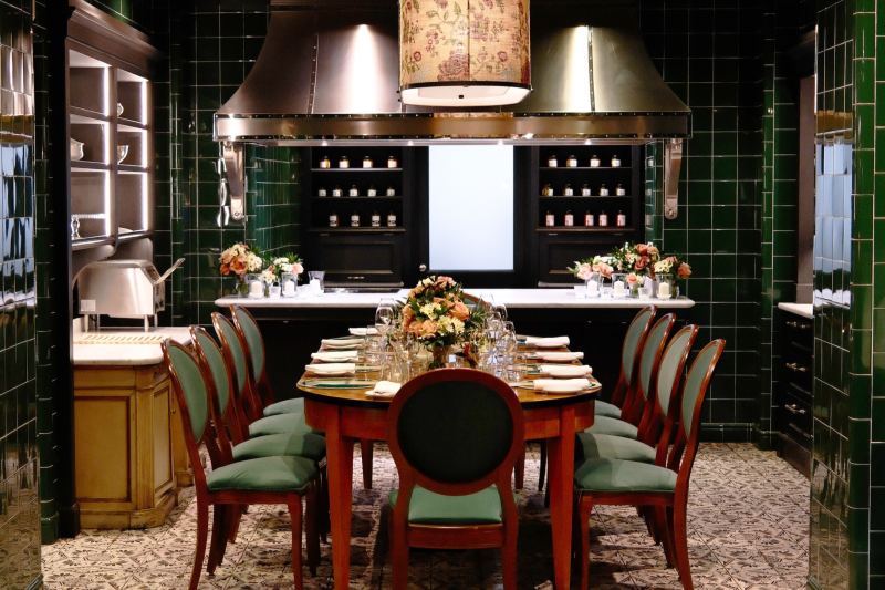 Cena Con Show Cooking